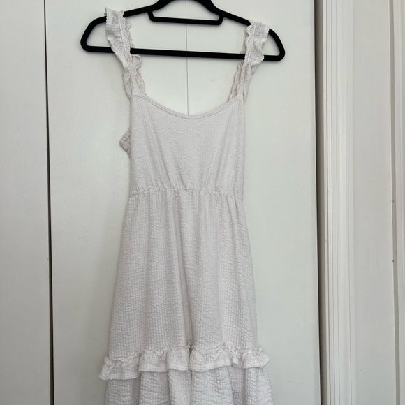 CAUTION TO THE WIND White Dress - Picture 3 of 7